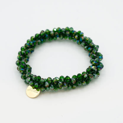 Stiekie Slim Forest haarelastiek met kralen 