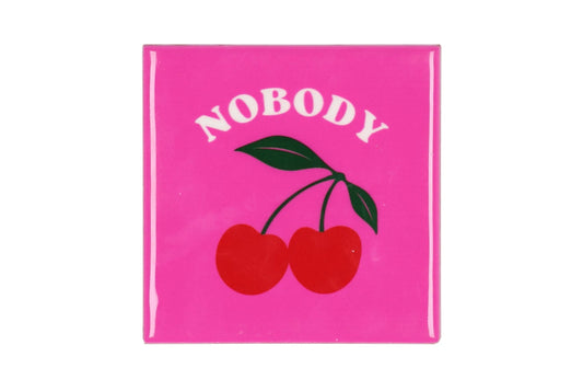 Nobody kers tegeltje