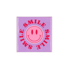 Tegeltjes paars Smile