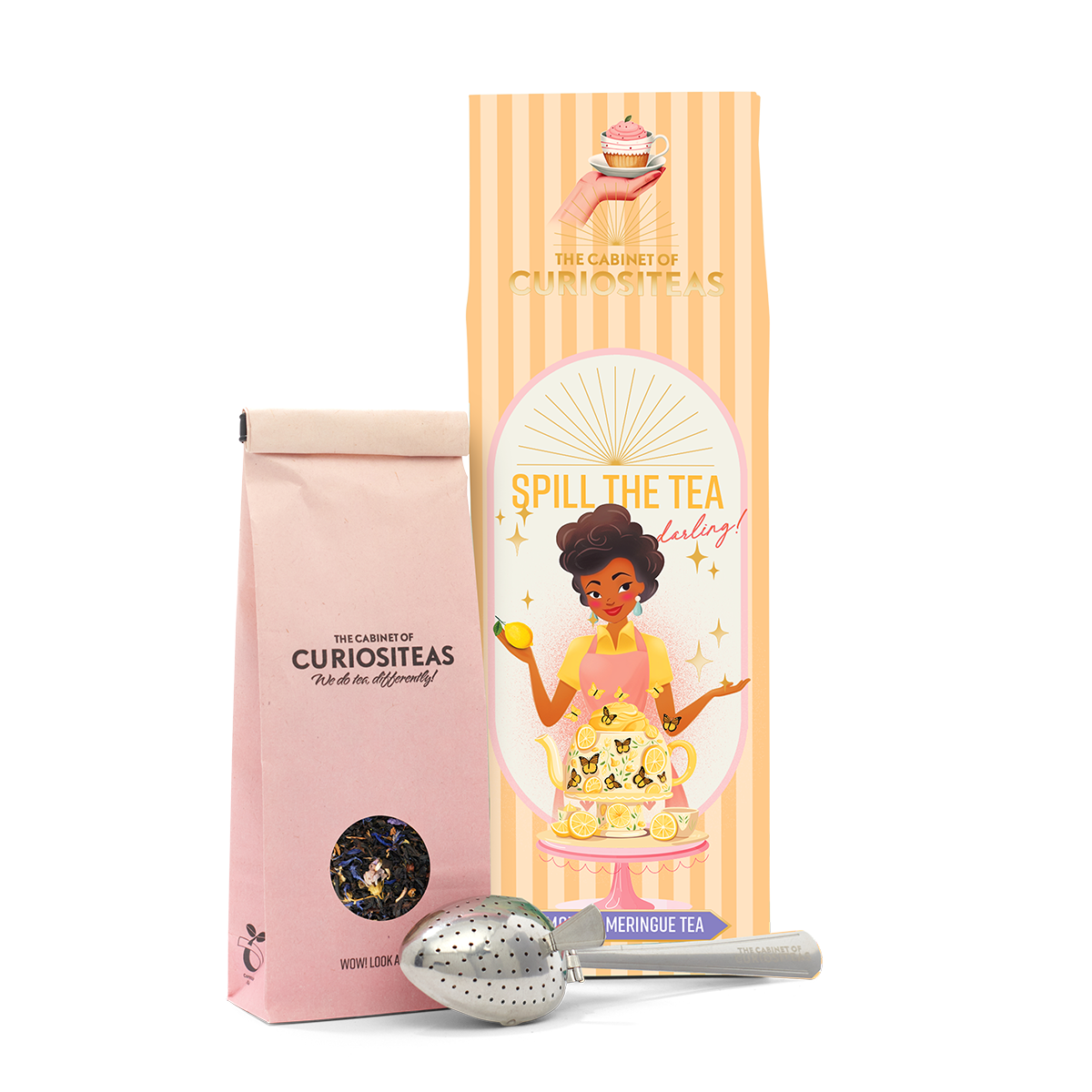 Luxe thee cadeaupakket met Lemon Pie Meringue smaak 