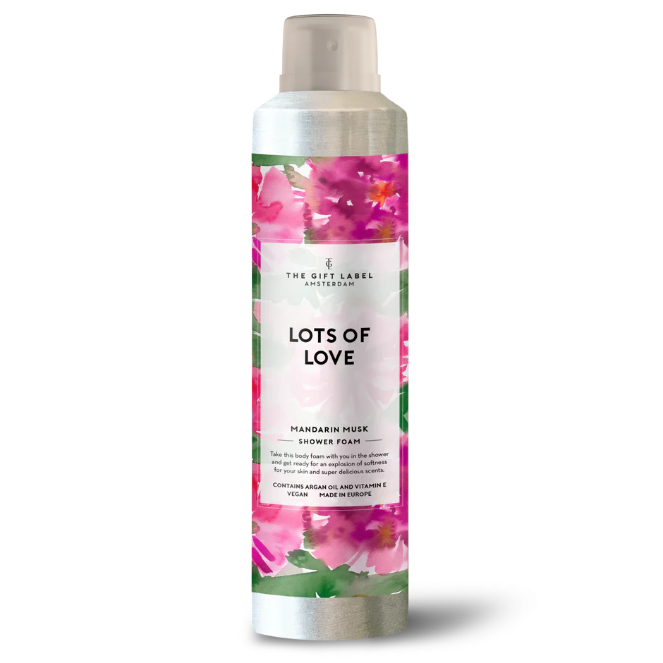 The Gift Label Shower Foam douchefoam stijlvolle verpakking