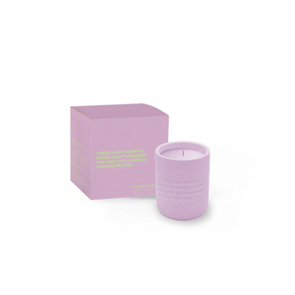 The Gift Cemented Candle inspirerend