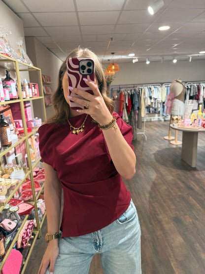 One shoulder top voor iedere gelegenheid 