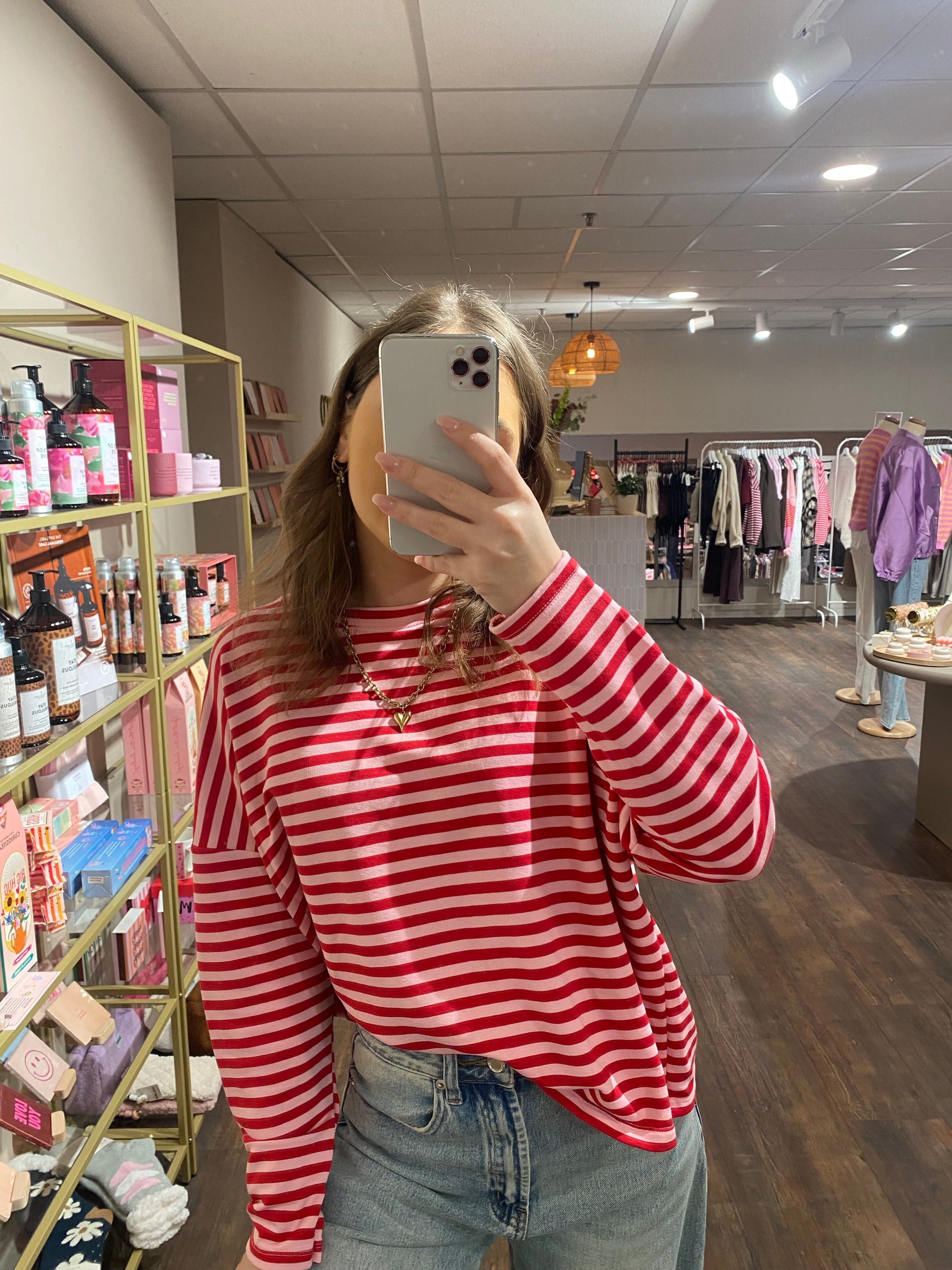Comfortabel shirt met lange mouwen