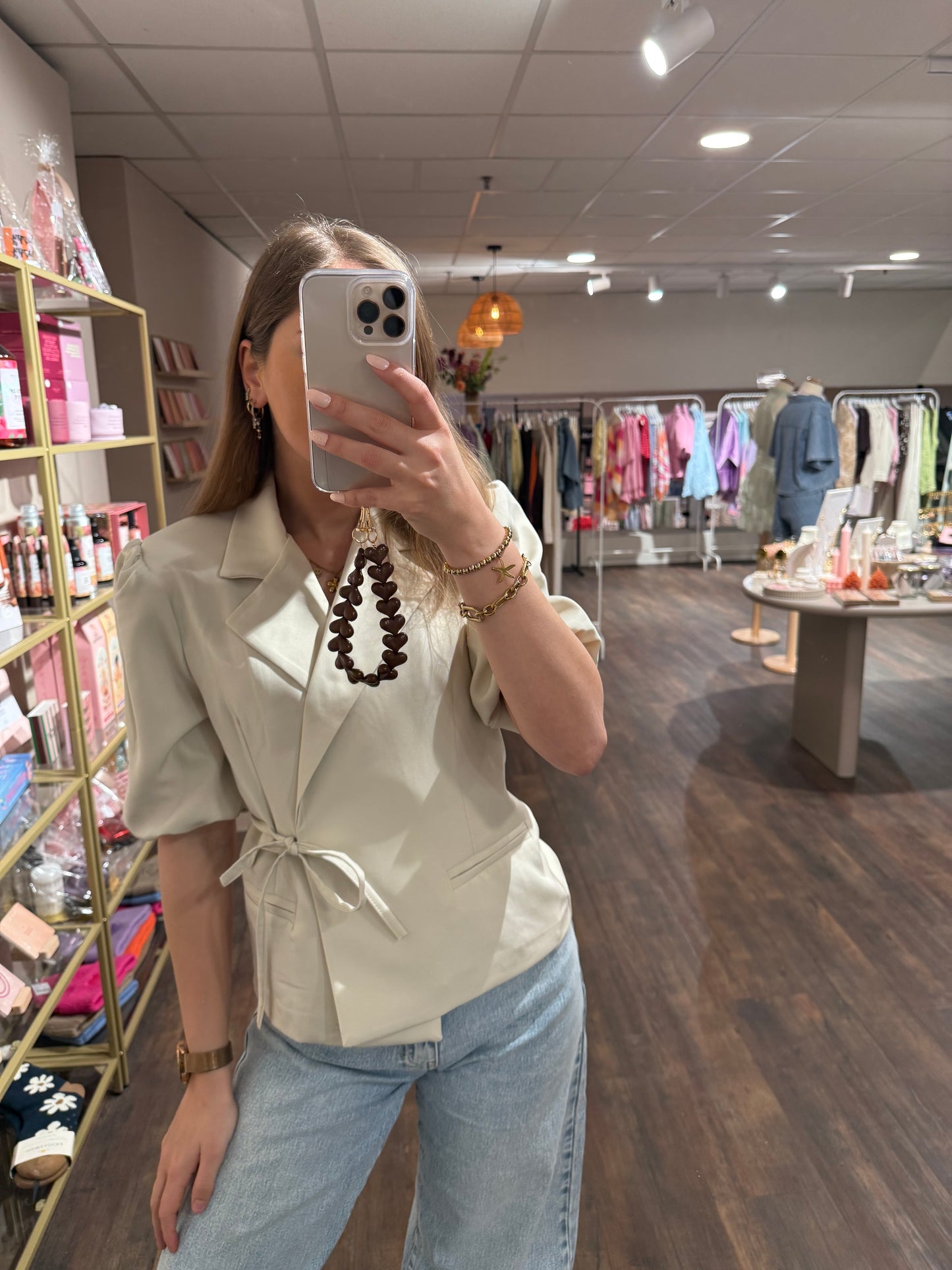 Comfortabele blazer met flatterende fit.