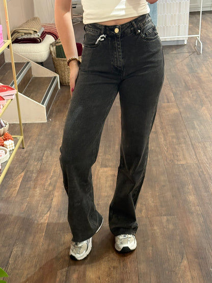 Wide leg jeans voor lange dames.  