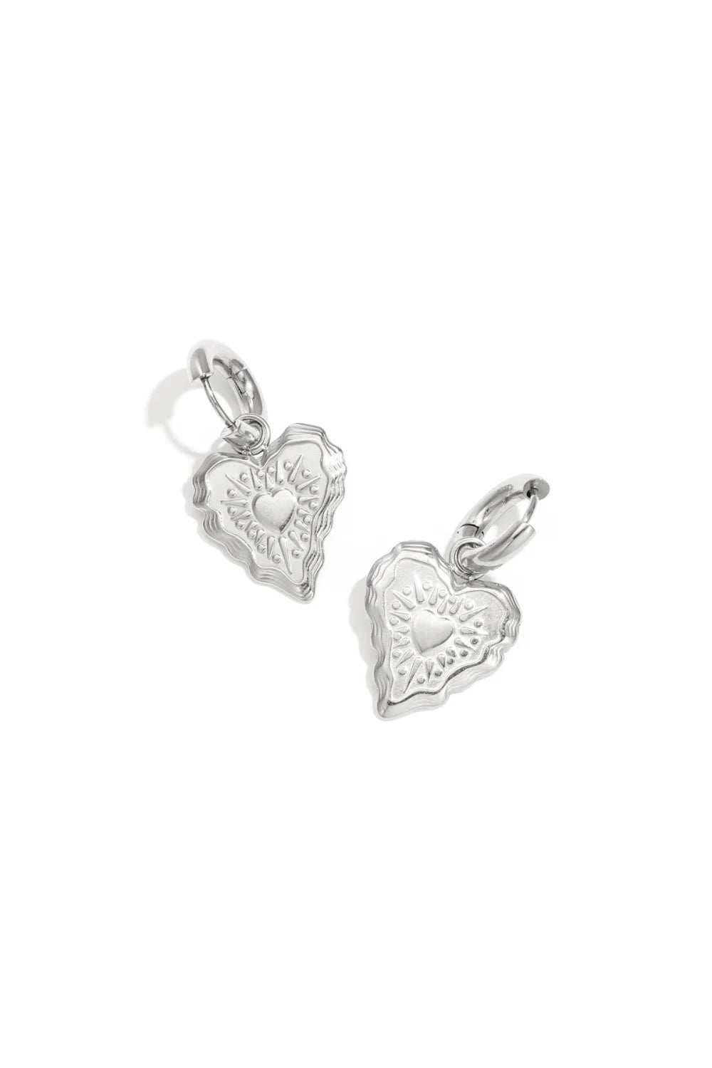 With love oorbellen zilver