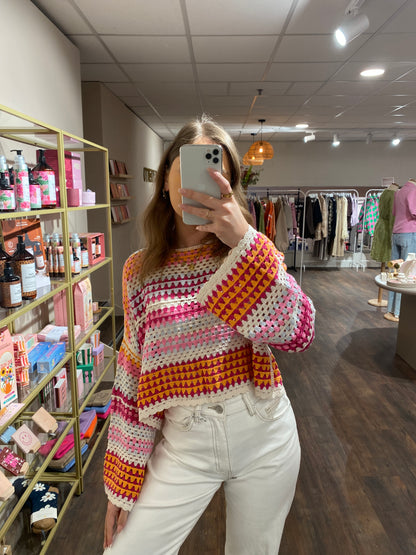 Dames top perfect voor warme dagen.