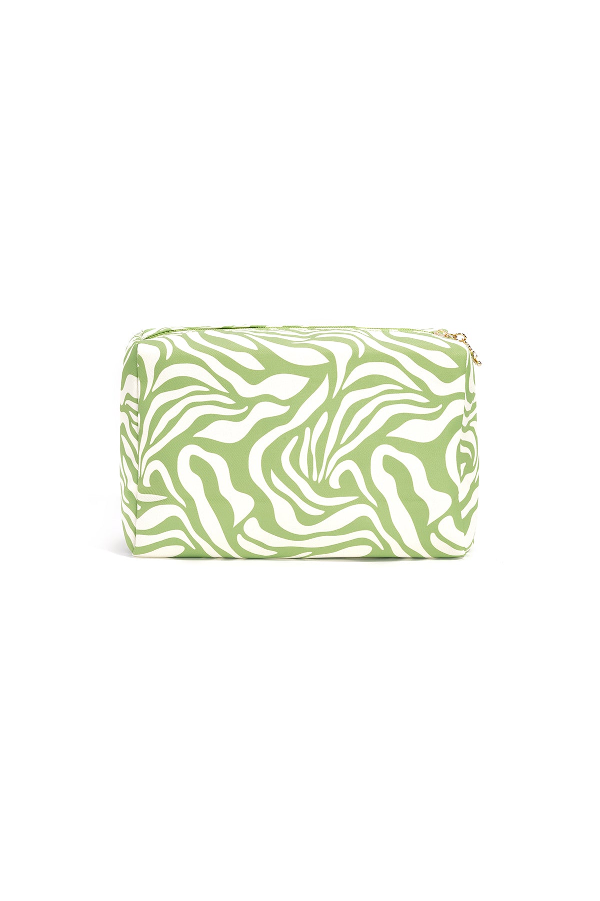 Makeup tas zebra groen