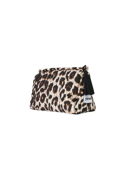 Makeup tas luipaard print